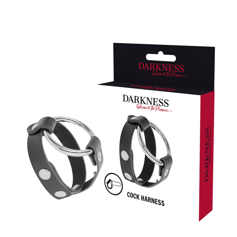 ANELLO FALLICO BDSM PENE E TESTICOLI DARKNESS