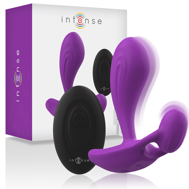 INTENSE - SHELLY ANAL PLUG REMOTE CONTROL PURPLE