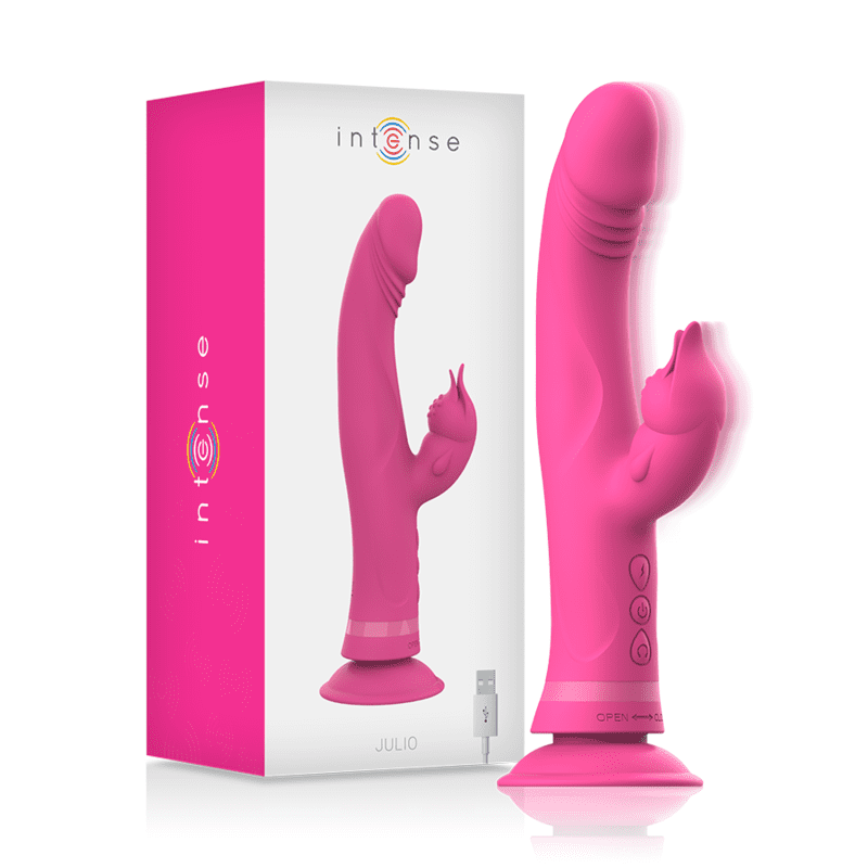 img_143182_3298011839a5acfdbdd8bfbae8529547_1.png INTENSE - JULIO VIBRATOR RABBIT SILICONE PINK