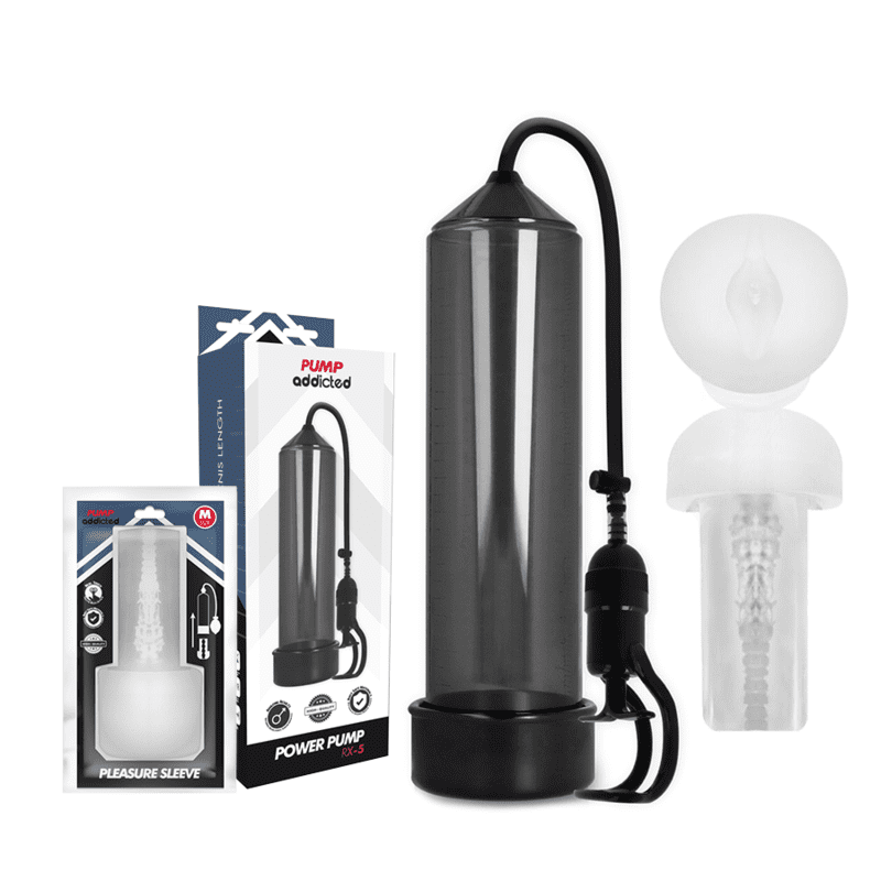 POMPA ADDICTED RX5 NERA CON MASTURBATORE