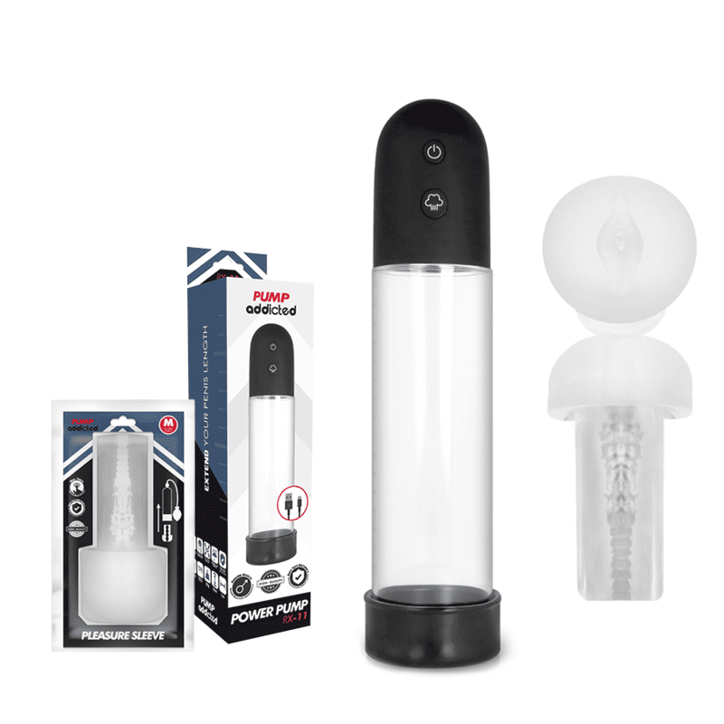 POMPA ADDICTED RX11 AUTOMATICA CON MASTURBATORE