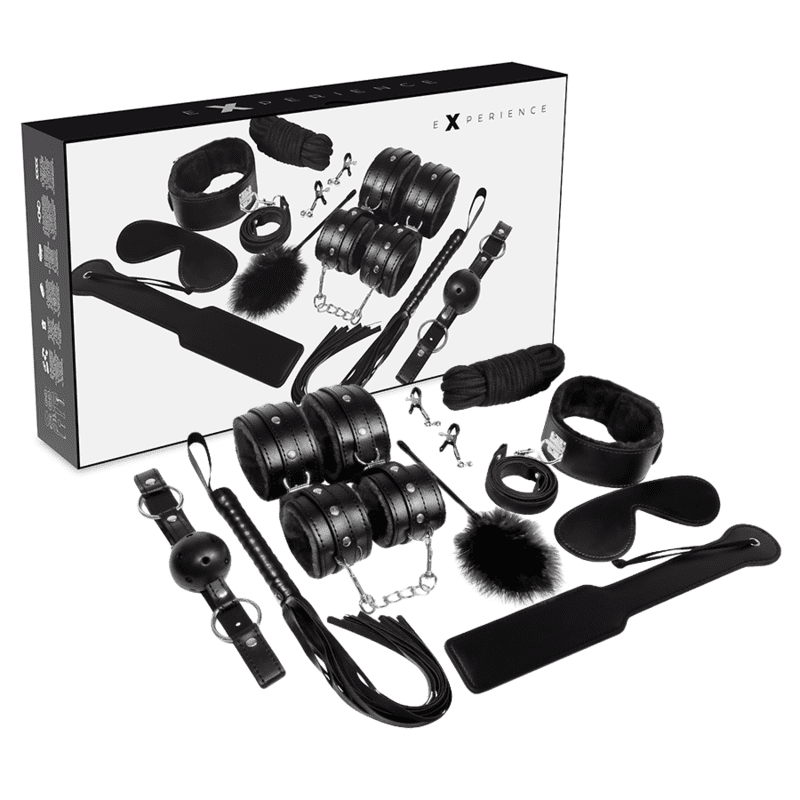 KIT BDSM EXPERIENCE FETISH - COLORE NERO