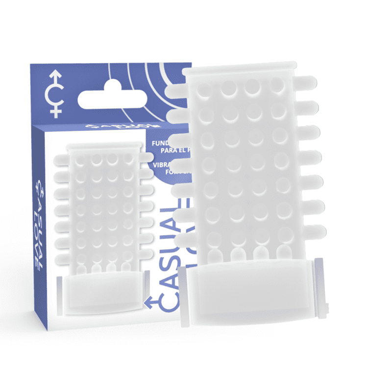 COPERTURA PER PENE VIBRATORE TRASPARENTE CON ANELLO CASUAL