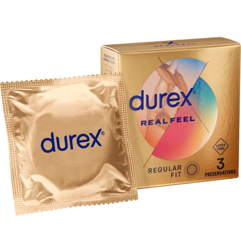 DUREX REAL FEEL PRESERVATIVO 3 UDS
