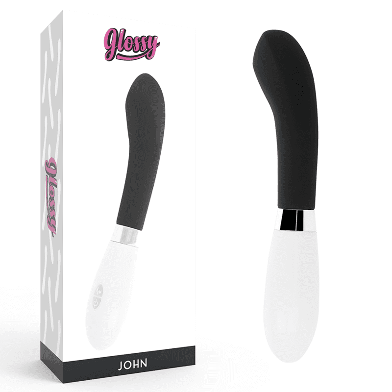 VIBRATORE NERO GLOSSY JOHN