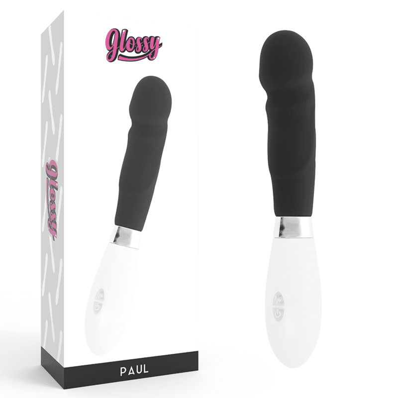 VIBRATORE NERO GLOSSY PAUL