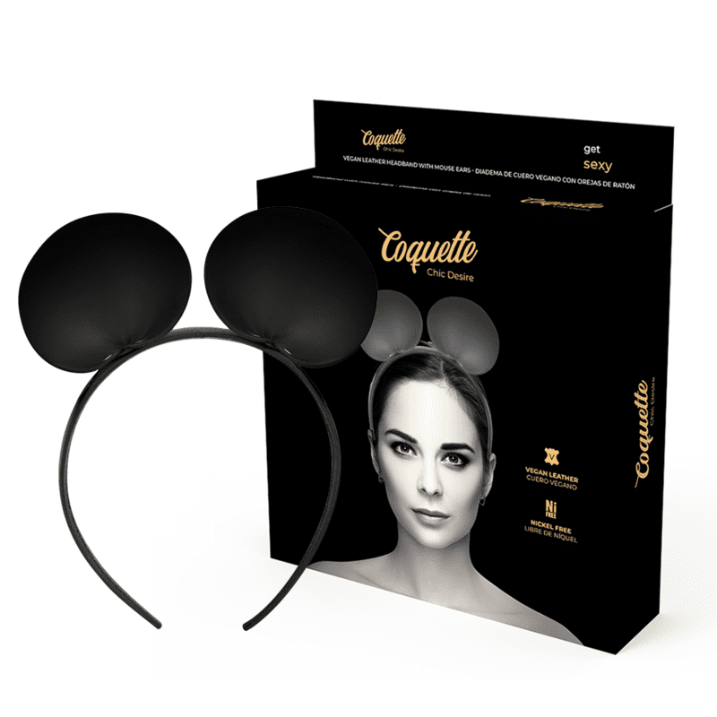FASCIA/CERCHIETTO COQUETTE CHIC DESIRE CON ORECCHIE DA TOPOLINA