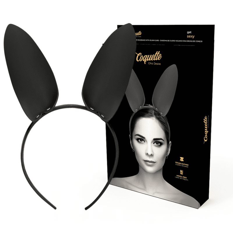 FASCIA/CERCHIETTO COQUETTE CHIC DESIRE CON ORECCHIE DA CONIGLIO