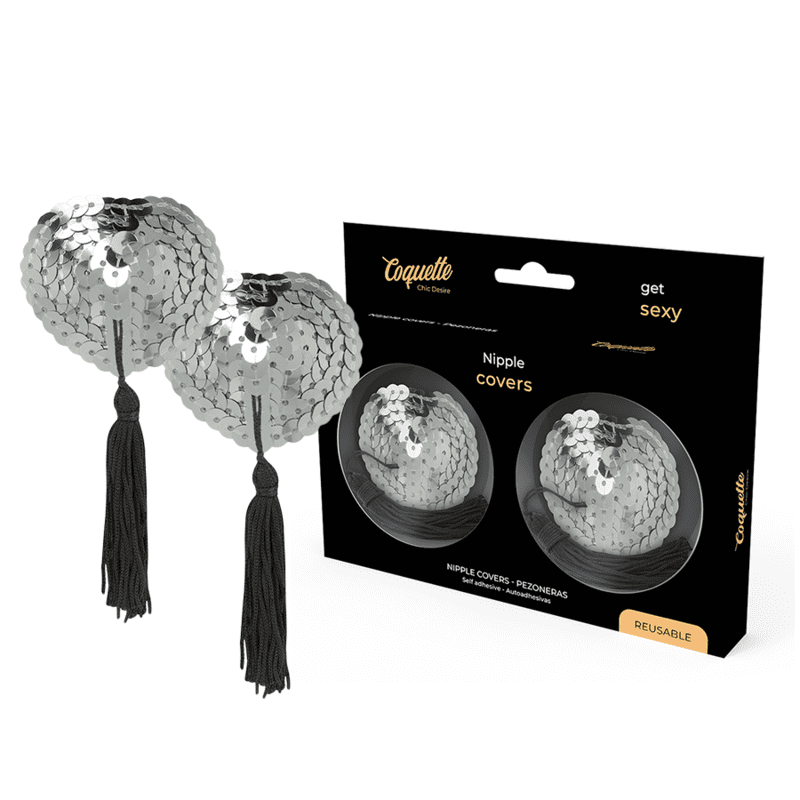 COQUETTE CHIC DESIRE COPRI CAPEZZOLI ARGENTO