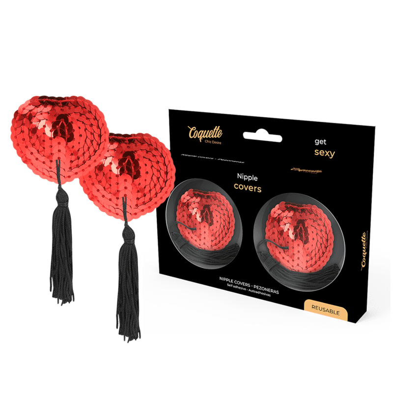 COQUETTE CHIC DESIRE COPRI CAPEZZOLI ROSSO