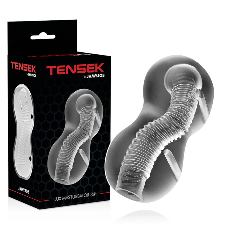 MASTURBATORE JAMYJOB EXTREME TENSEK 3 TRASPARENTE