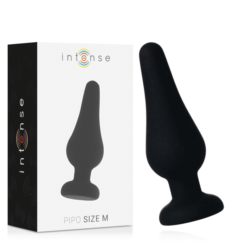 PLUG ANALE IN SILICONE NERO 11 CM