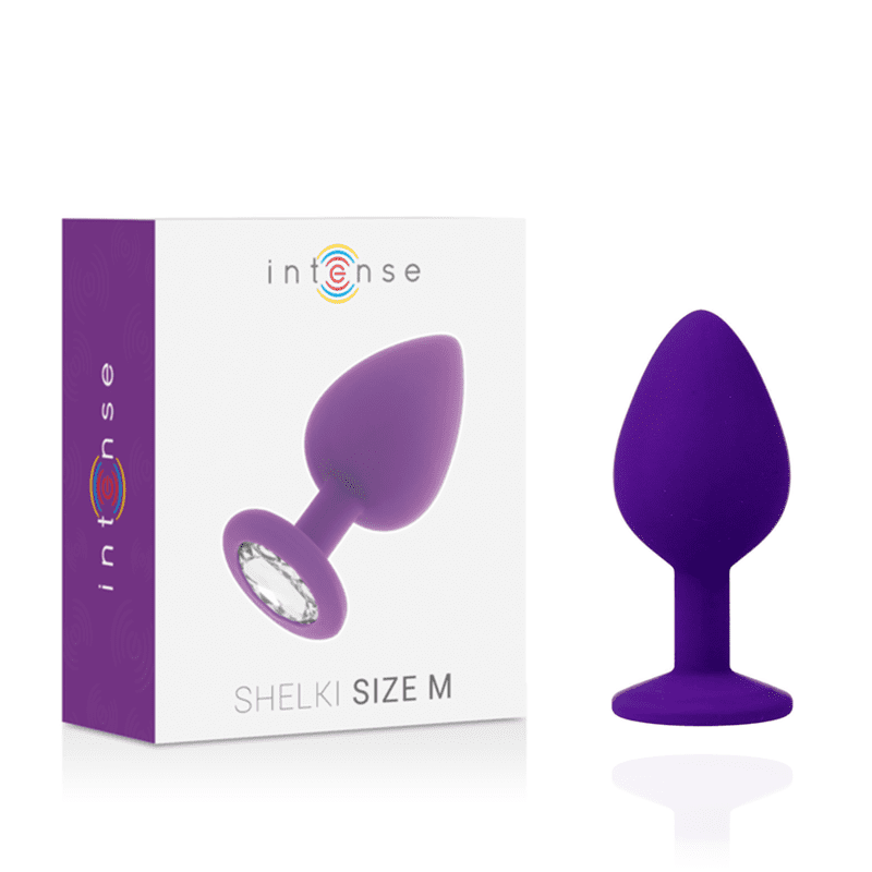 PLUG ANALE VIOLA IN SILICONE