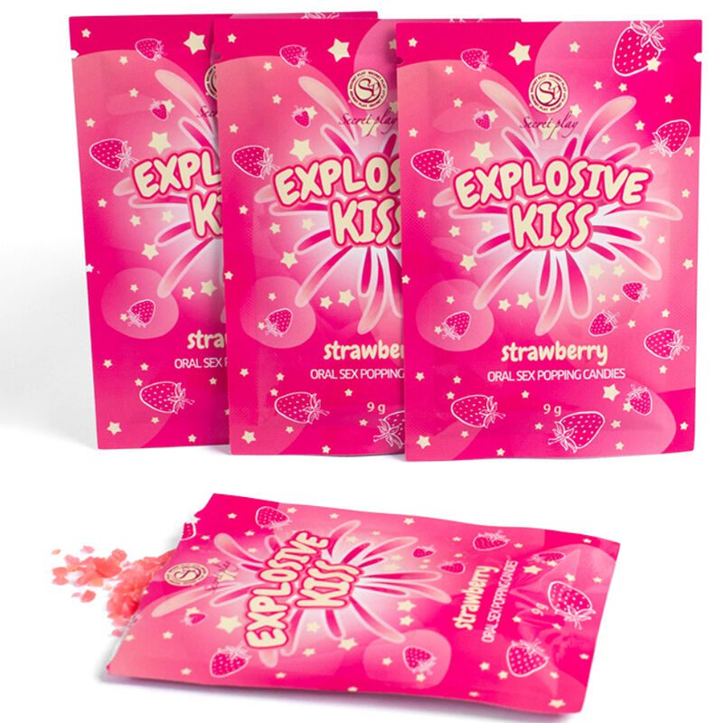 GIOCO SEGRETO - CARAMELLE ESPLOSIVE ALLA FRAGOLA