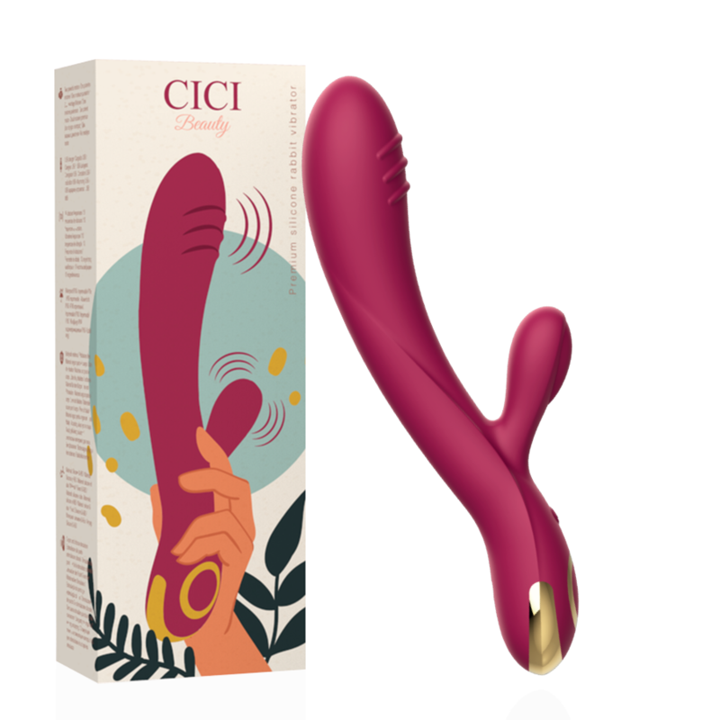 VIBRATORE CONIGLIO IN SILICONE PREMIUM CICI BEAUTY