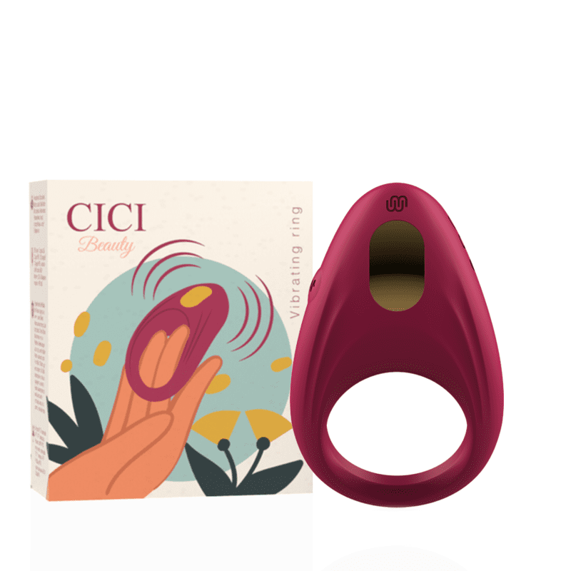 ANELLO VIBRANTE IN SILICONE PREMIUM CICI BEAUTY