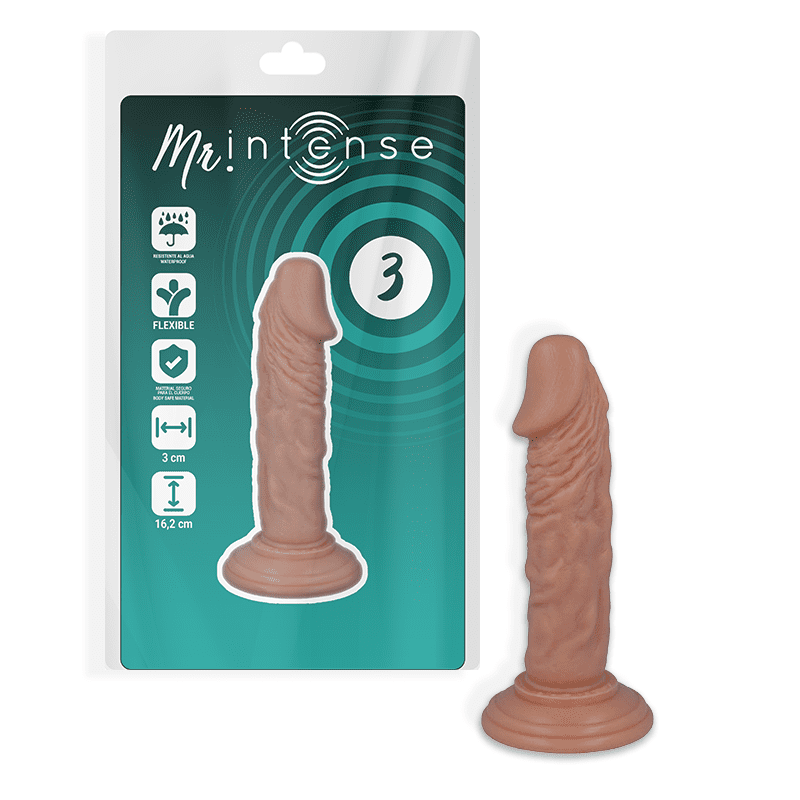 MR INTENSE 3 PENE REALISTICO 16,2 -OPPURE- 3CM