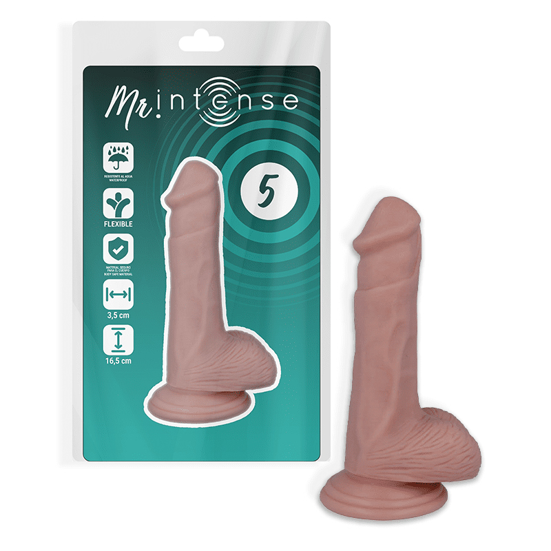 MR INTENSE 5 PENE REALISTICO 16,5 O 3,5 CM