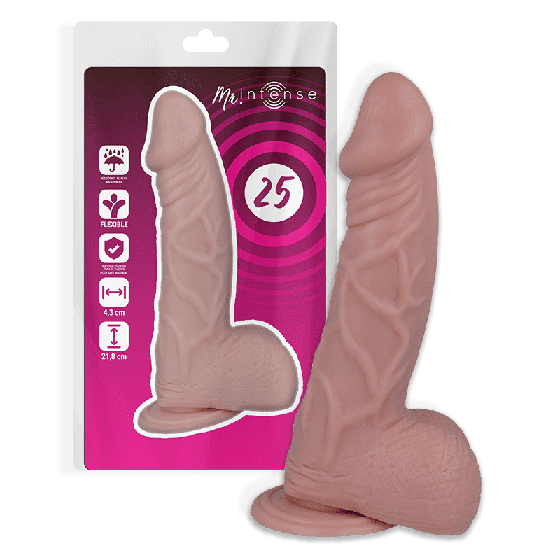 MR INTENSE 25 REALISTIC COCK 21,8 -O- 4,3CM