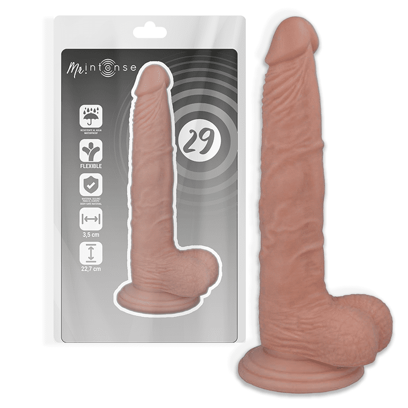 MR INTENSE 29 PENE REALISTICO 22,7 -OPPURE- 3,5CM