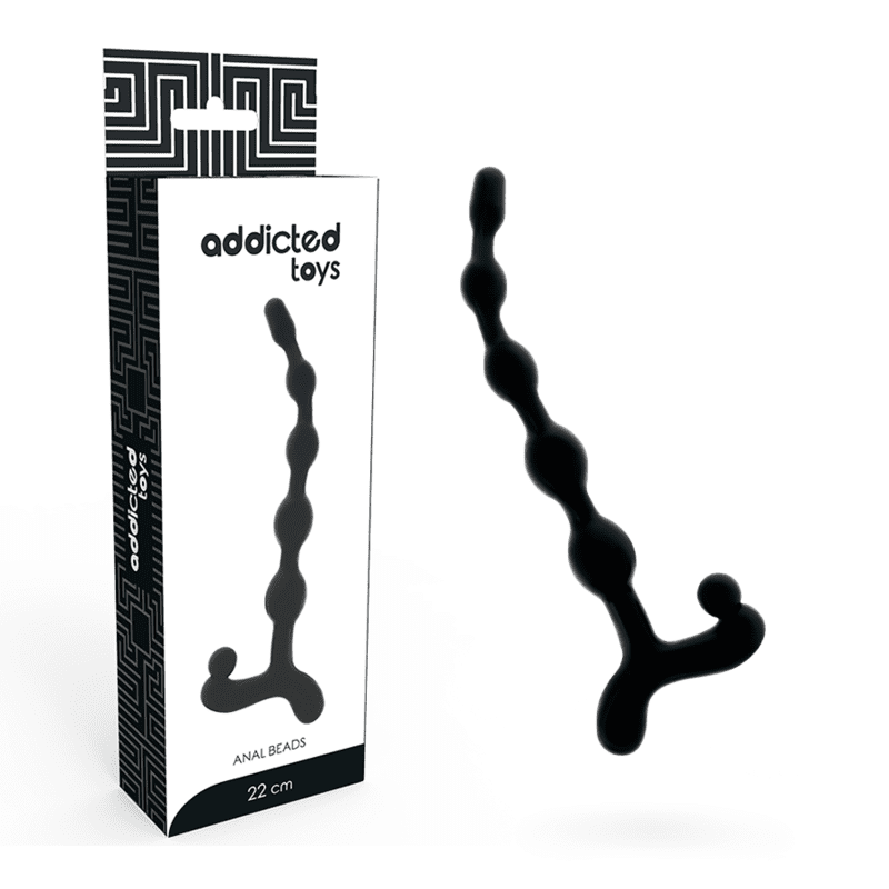 PERLINE ANALI ADDICTED - 22CM NERE