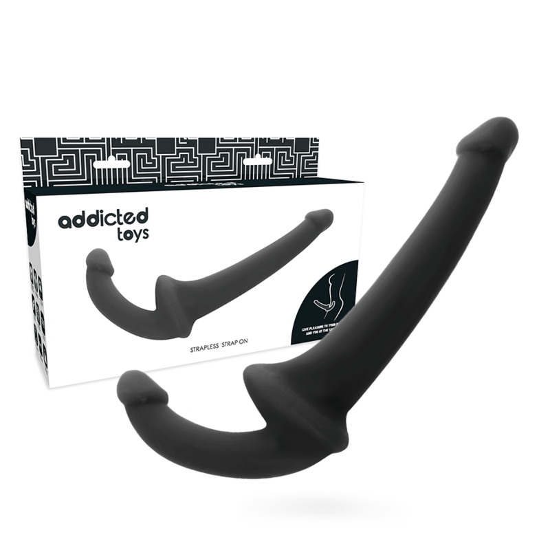 DOPPIO DILDO ADDICTED TOYS - NERO