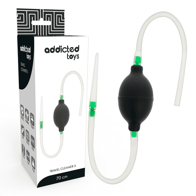 DOCCIA ANALE ADDICTED TOYS KIT ENEMA NERO
