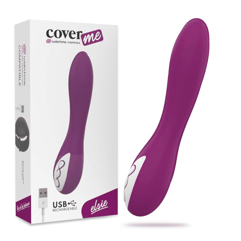 VIBRATORE ELSIE COVERME RICARICABILE 10 VELOCITÀ IMPERMEABILE