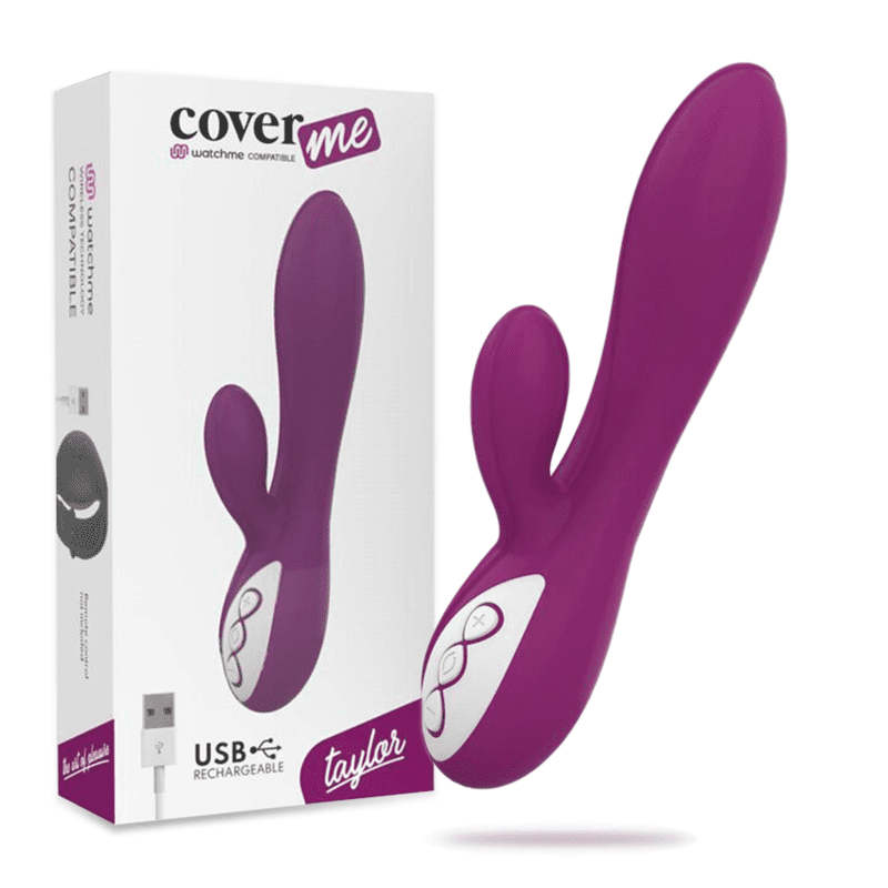 VIBRATORE COVERME TAYLOR RICARICABILE 10 VELOCITÀ IMPERMEABILE