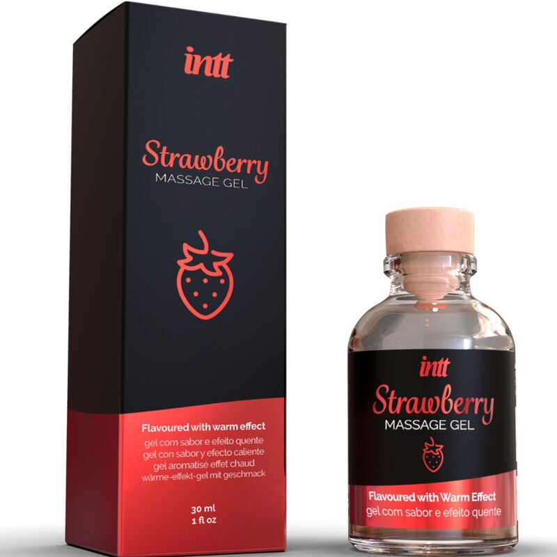 INTT - GEL DA MASSAGGIO FRAGOLA