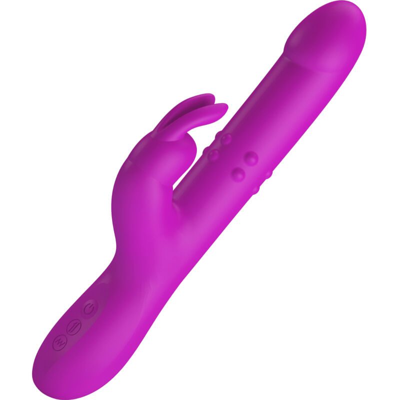 PRETTY LOVE - VIBRATORE ROTANTE REESE VIOLA
