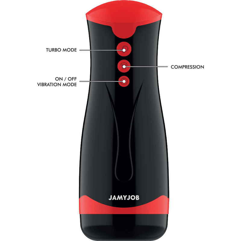 JAMYJOB - JANGO MASTURBATORE A COMPRESSIONE E VIBRAZIONE
