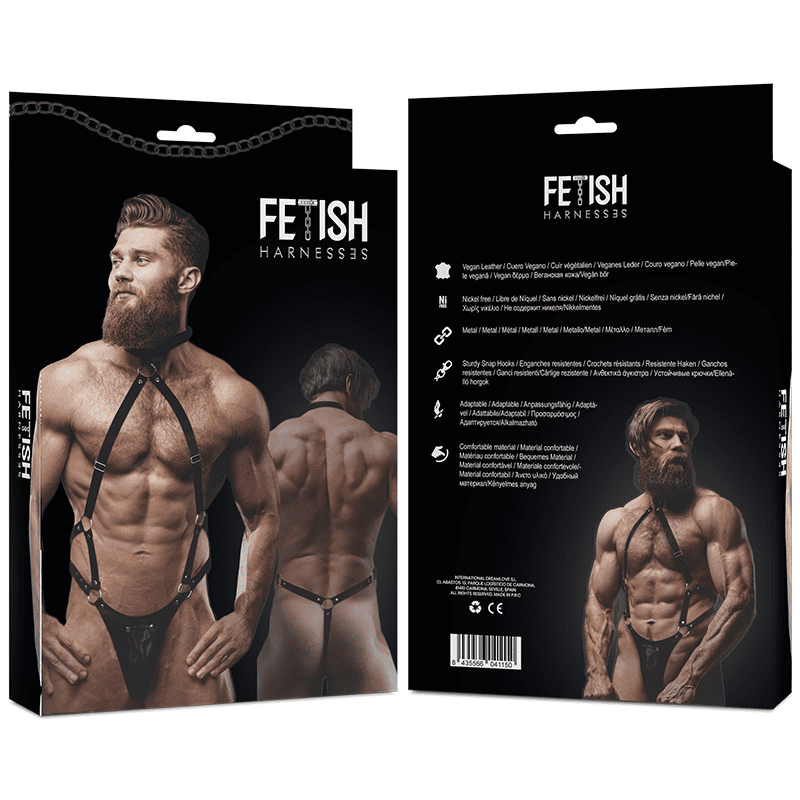 ATTEGGIAMENTO SOTTOMESSO FETISH - ARN S ECOPIEL JOCK STRAP MAN