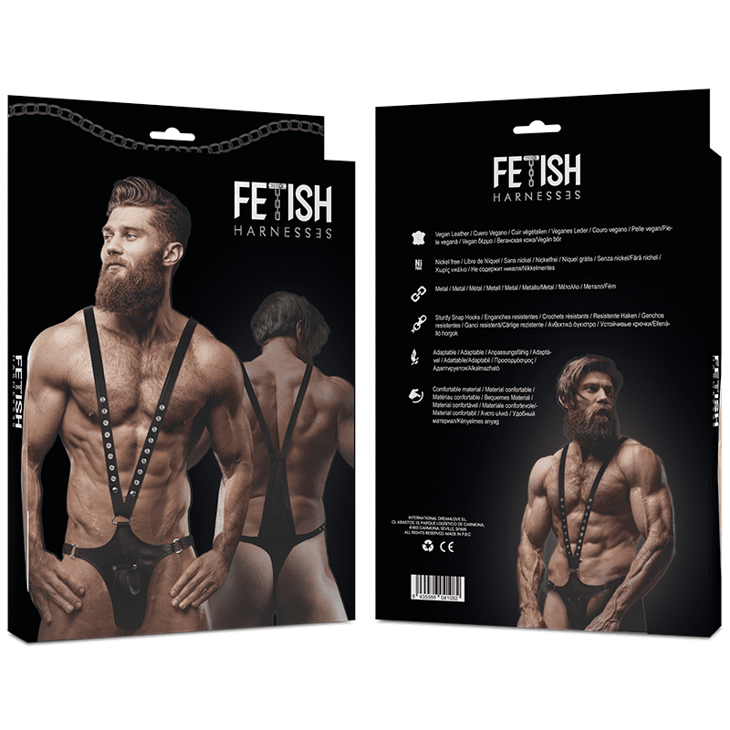 ATTEGGIAMENTO SOTTOMESSO FETISH - ARN S ECO LEATHER V FORM MAN