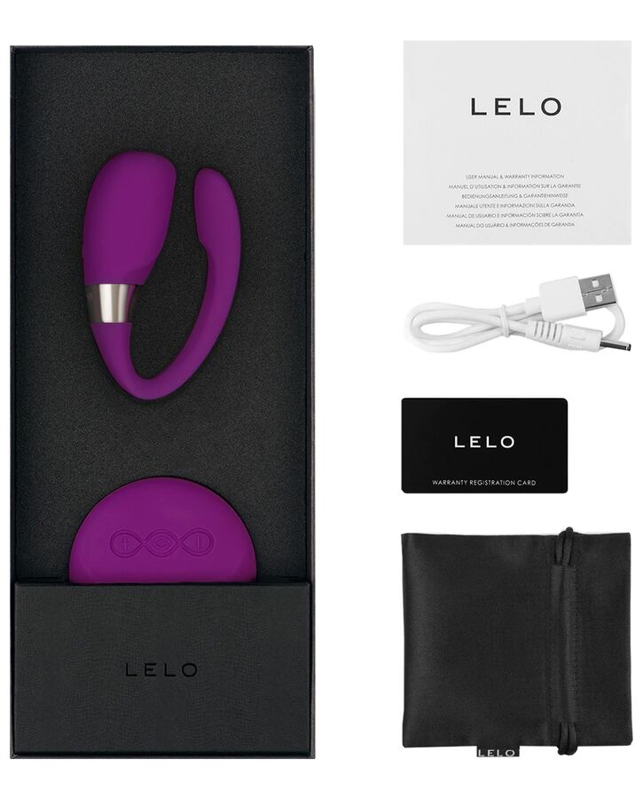 MASSAGGIATORE LELO INSIGNIA TIANI 3 - ROSA SCURO