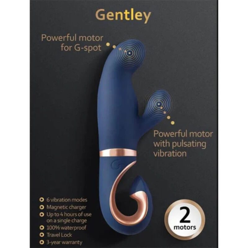 GVIBE - GENTLEY G-SPOT VIBE BLU CARAIBI