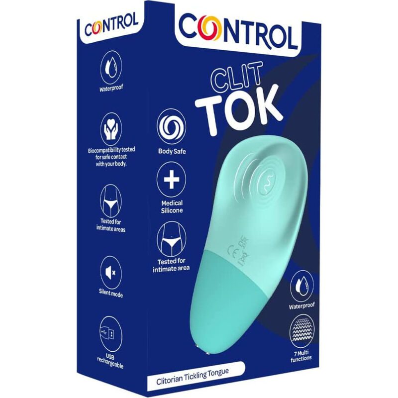 CONTROLLO - CLIT TOK RICARICABILE CL TORIS STIMOLATORE LINGUA