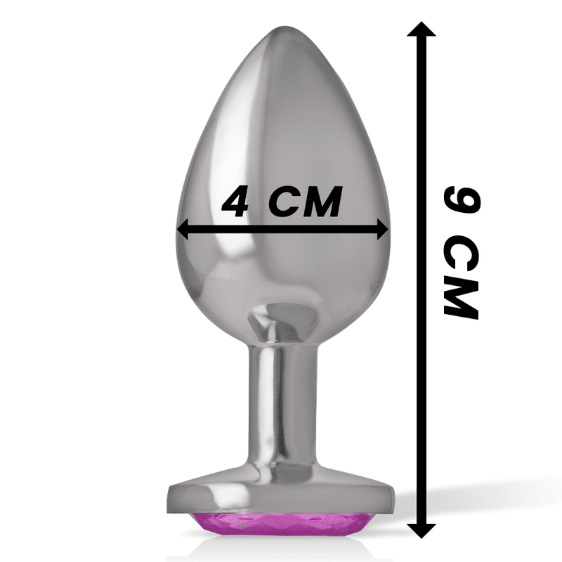 PLUG ANALE IN METALLO - 9 CM