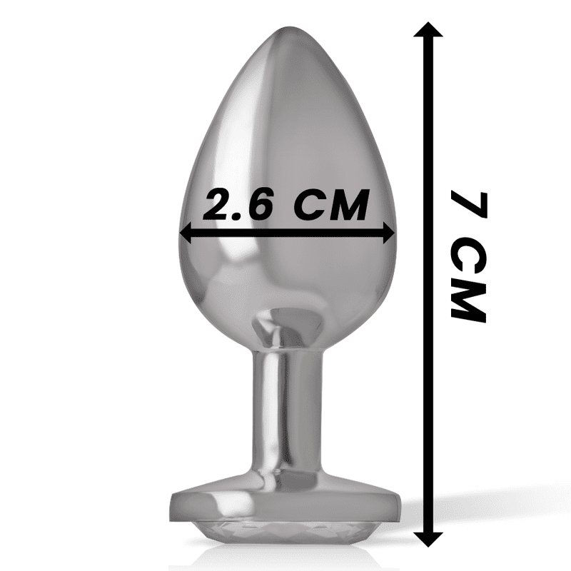 PLUG ANALE IN METALLO - 7 CM