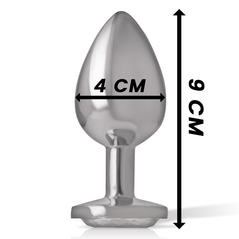 PLUG ANALE IN METALLO 9CM
