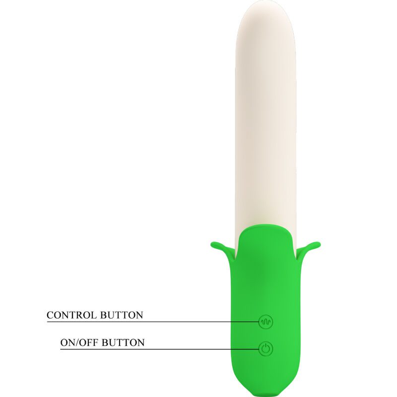 PRETTY LOVE - BANANA KNIGHT SUPER POWER 7 IMPOSTAZIONI DI VIBRAZIONE IN SILICONE