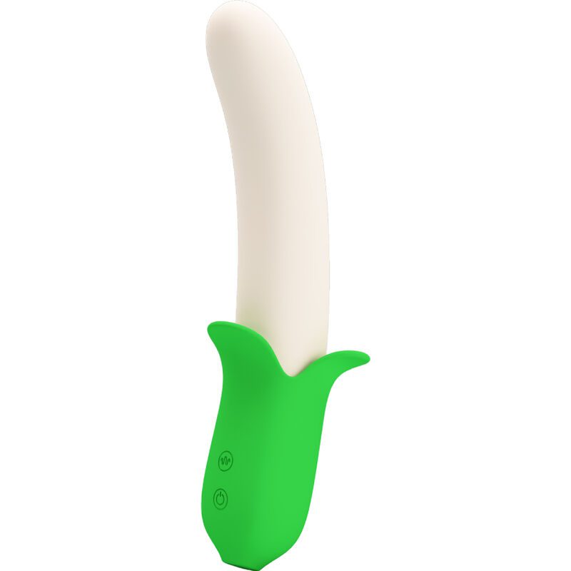 PRETTY LOVE - BANANA KNIGHT SUPER POWER 7 IMPOSTAZIONI DI VIBRAZIONE IN SILICONE