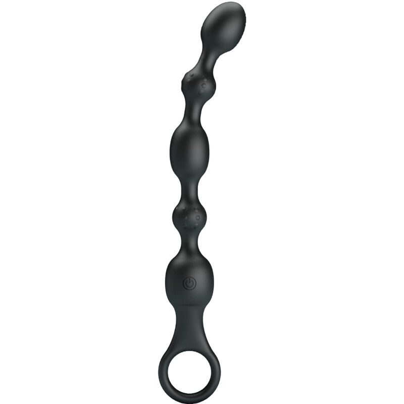 PRETTY LOVE - VAN ANAL BEADS 10 VIBRAZIONI IN SILICONE RICARICABILE