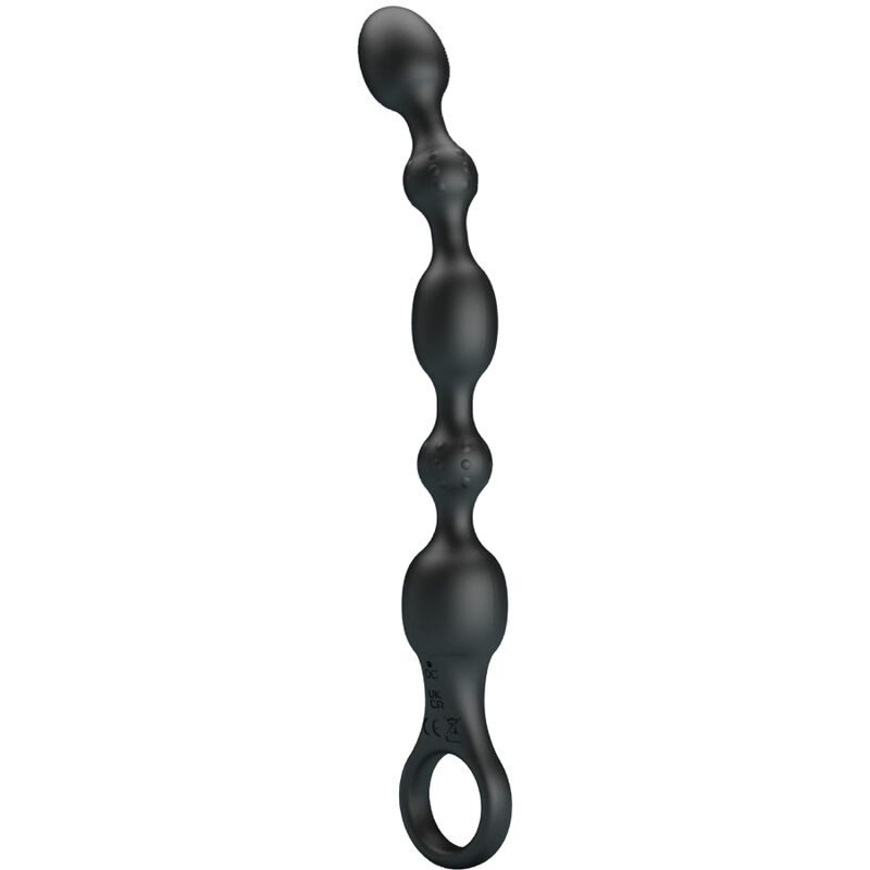 PRETTY LOVE - VAN ANAL BEADS 10 VIBRAZIONI IN SILICONE RICARICABILE
