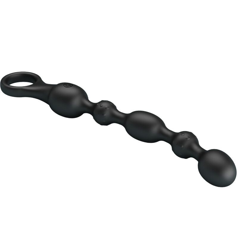 PRETTY LOVE - VAN ANAL BEADS 10 VIBRAZIONI IN SILICONE RICARICABILE