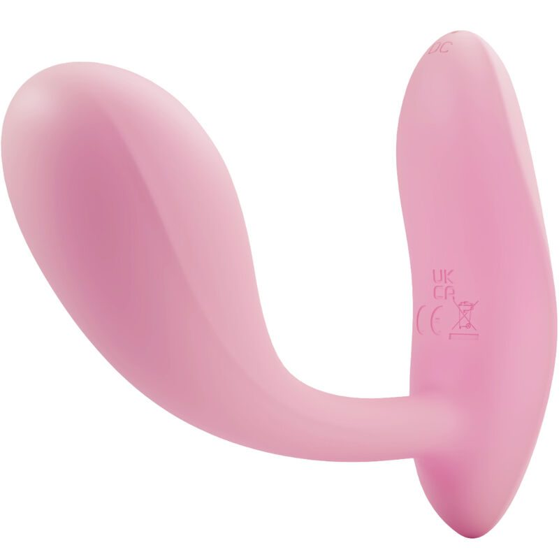 PRETTY LOVE - BAIRD G-SPOT 12 IMPOSTAZIONI DI VIBRAZIONE APP ROSA RICARICABILE