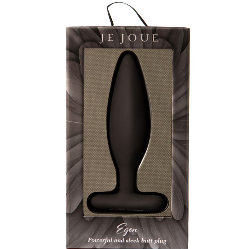 JE JOUE - PLUG ANALE EGON VIBRANTE NERO