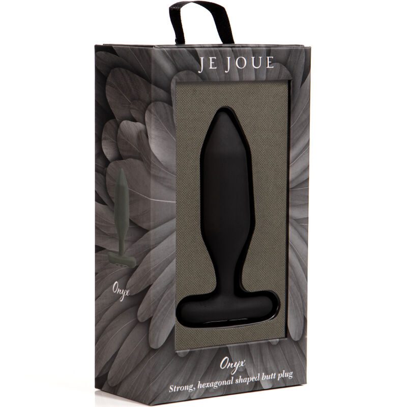 JE JOUE - PLUG ANALE NERO VIBRANTE