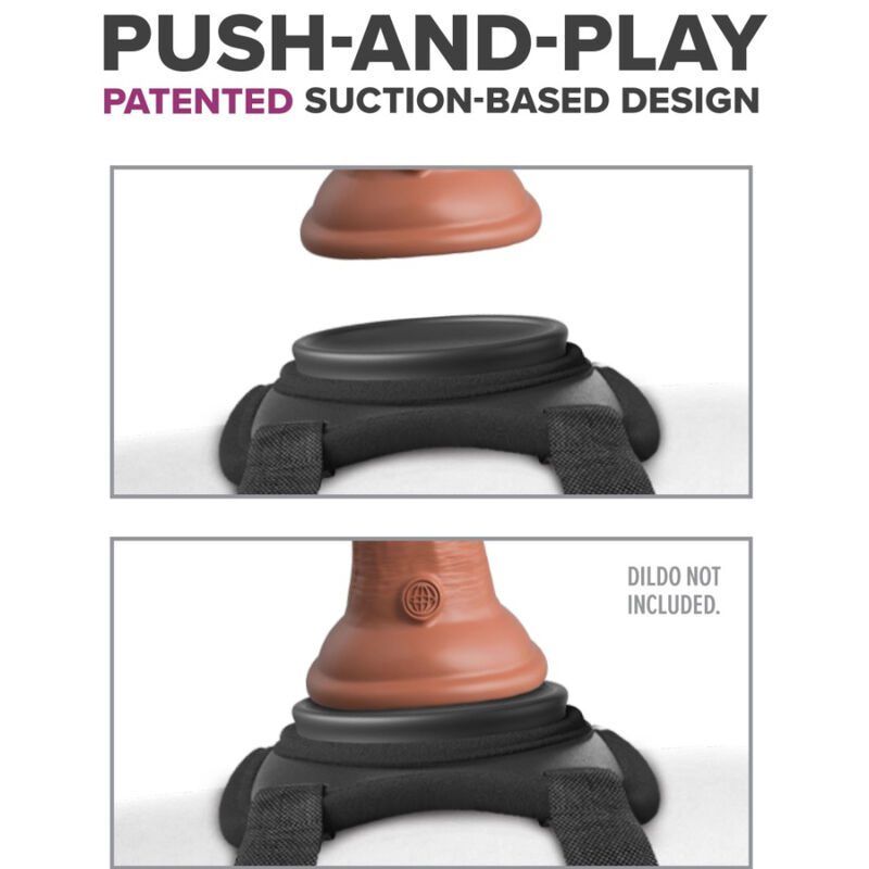 PIPEDREAM - IMBRACATURA BODY DOCK CON CINGHIA LAVABILE