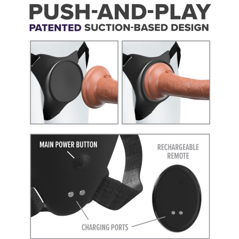 PIPEDREAM - IMBRACATURA BODY DOCK G-SPOT PRO